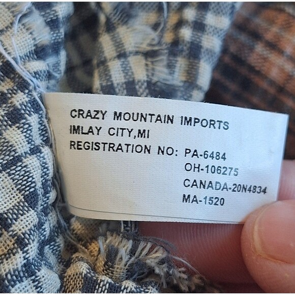 VTG Crazy Mountain Imports Folk Art Cloth Doll 21” Female Red Hat Plaid Shoes - Picture 9 of 16